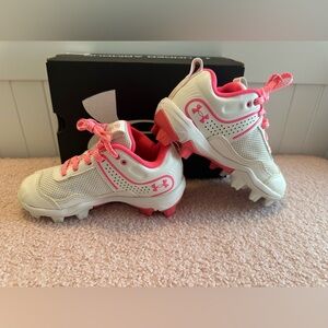 Under Armour Pink cleats